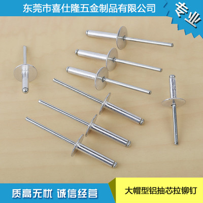 大帽型铝抽芯拉铆钉